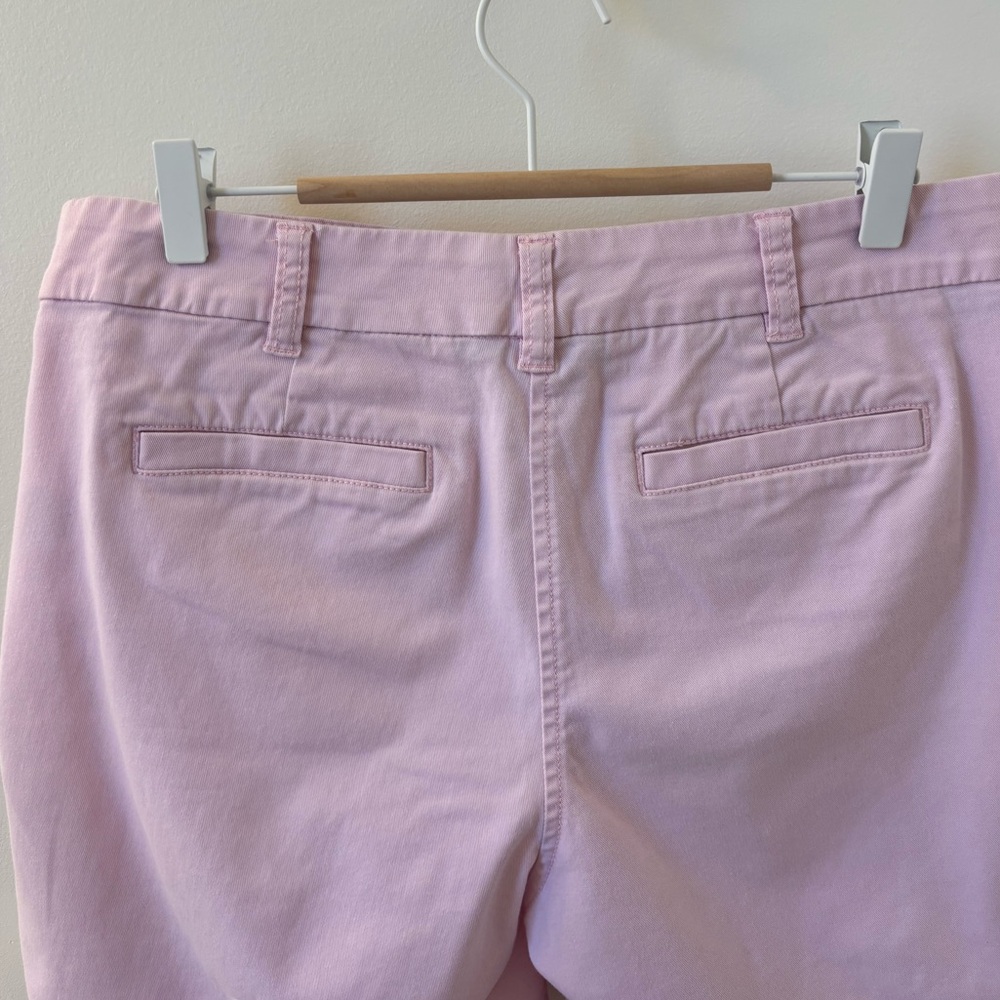 JCREW Chino Shorts, Pink, Sz 8. - Picture 6 of 9